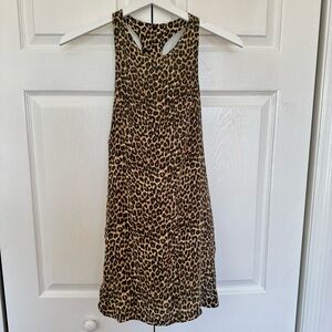 Acacia Swimwear Silk Leopard Sundress